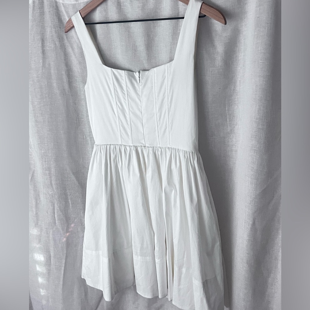 White Corset Dress by RESET - Picture 7 of 11